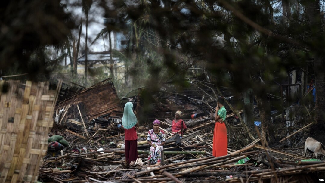 MYANMAR-WEATHER-CYCLONE