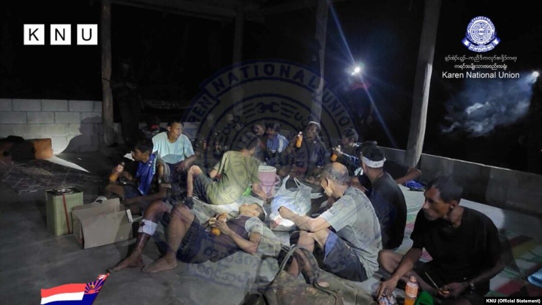 စစ်ကောင်စီတပ်ဖွဲ့ဝင် (၄၈)ဦး လက်နက်ချအညံ့ခံခဲ့ကြောင်း KNU ထုတ်ပြန် (ဧပြီ ၁၆၊ ၂၀၂၄)
