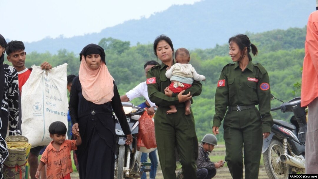 စစ်ဘေးရှောင်မွတ်ဆလင်များကို AA ကကြိုဆိုခဲ့ကြောင်း ထုတ်ပြန်ခဲ့သည့်မှတ်တမ်းဓာတ်ပုံ (မေ ၁၃၊ ၂၀၂၄)
