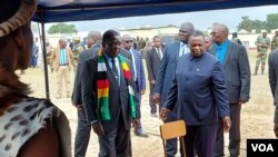 UMongameli Emmerson Mnangagwa lomsekeli wakhe, uMnu. Constantino Chiwenga