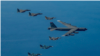 美日韓首次舉行三軍聯合空中演習