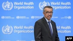 WHO ညွှန်ကြားရေးမှူးချုပ် Tedros Adhanom Ghebreyesus 