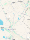 Map of Iraq
