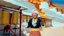 ༄༅། །བོད་ཀྱི་གཞས་མ་བསྟན་འཛིན་དབང་མོ་ལགས་ཀྱིས་འཕན་པོའི་སྒོར་གཞས།