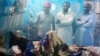 Family members stand next to a patient suffering from dengue fever, in an isolation ward at a local hospital in Rawalpindi, Pakistan, Oct 21, 2014. 