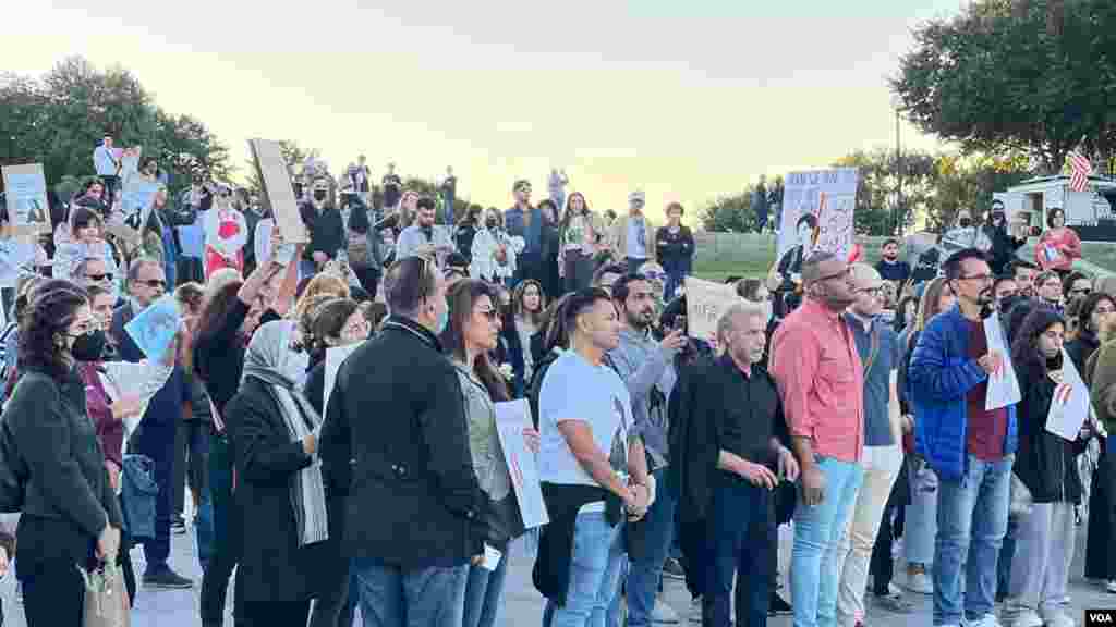 تجمع ایرانیان مقیم واشنگتن در حمایت از اعتراضهای مردمی در ایران؛ جمعه ۲۳ سپتامبر