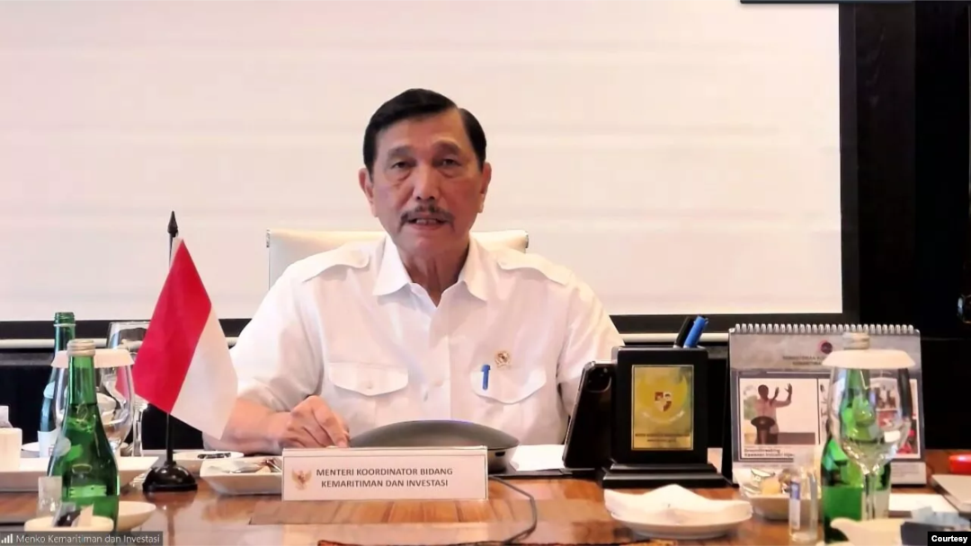 ၂၀၂၃ ကမ္ဘာ့စီးပွါးရေးဖိုရမ်မှာ အရည်အချင်းရှိသူတွေကို အုပ်ချုပ်ခွင့်ပေးဖို့ မြန်မာစစ်ခေါင်းဆောင်တွေကို တိုက်တွန်းသွားတဲ့ အင်ဒိုနီးရှားဗိုလ်ချုပ်ကြီးဟောင်း၊ ပင်လယ်ပြင်နဲ့ ရင်းနှီးမြှုပ်နှံမှုဆိုင်ရာဝန်ကြီးဖြစ်တဲ့ Luhut Panjaitan