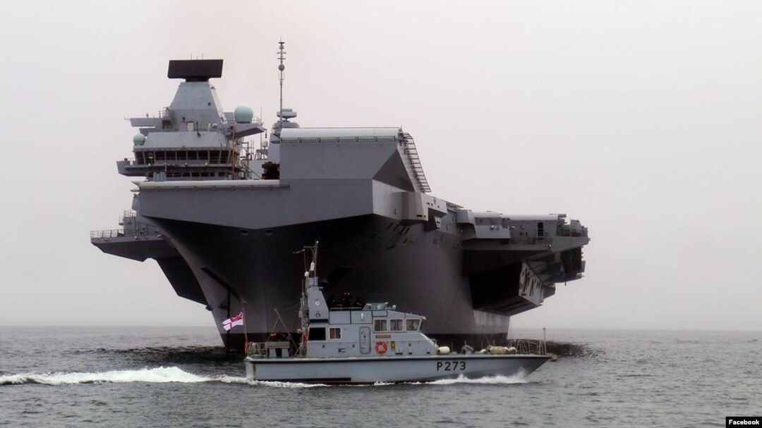 英國海軍航空母艦伊麗莎白女王號
