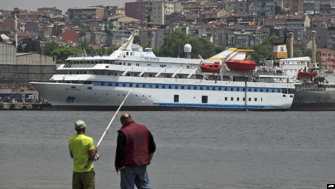 Mavi Marmara İstanbul'da bakımda tutuluyor