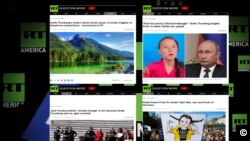 A collage of headlines showing RT’s relentlessly negative coverage of 16-year old Swedish climate activist Greta Thunberg. Experts have attributed Russia’s strong opposition to climate change action to the country’s heavy dependence on oil and gas.