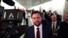 Vis Prezidan Etazini JD Vance pale ak jounalis yo nan Capitol la, Washington, 4 Mas, 2025. 