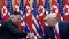 El presidente de Estados Unidos, Donald Trump, se da la mano con el líder norcoreano Kim Jong Un en la zona desmilitarizada que separa a las dos Coreas, en Panmunjom, Corea del Sur, el 30 de junio de 2019.