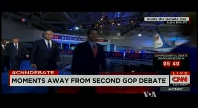 Rivals Pressure Trump in Second Republican Debate