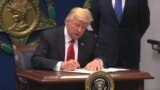 وزارت خارجه آمریکا: درپی فرمان اجرایی ترامپ کمتر از ۶۰ هزار ویزا باطل شد