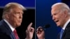 SML: Joe Biden na mbanda na ye mokonzi ya kala Donald Trump bazali komilengela na bondongwani ya bango ya yambo 