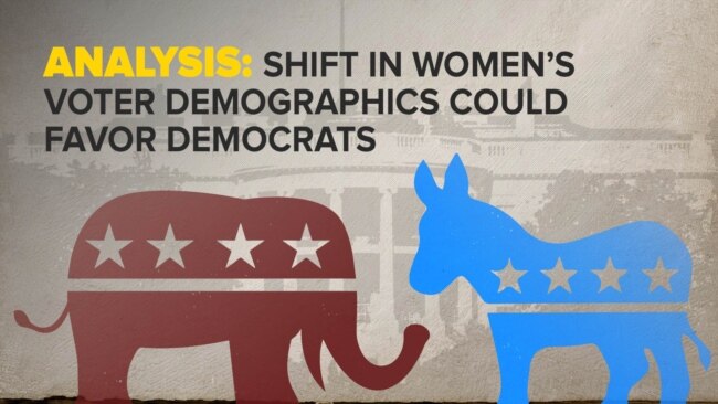 Analysis: Shift in women’s voter demographics could favor Democrats