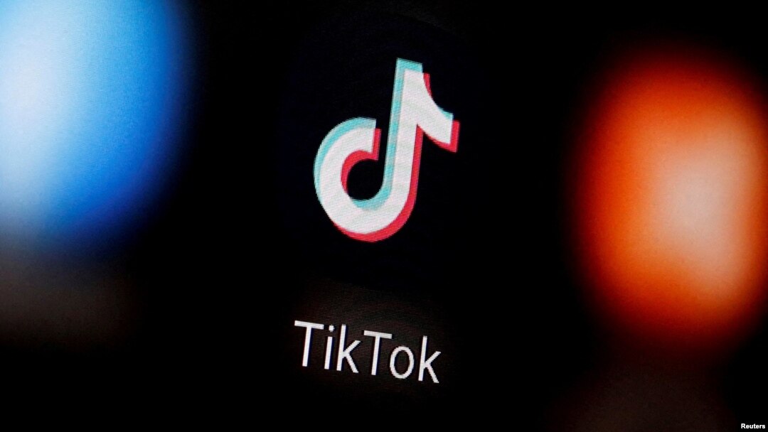 FILE - A TikTok logo is displayed on a smartphone in this illustration taken Jan. 6, 2020.