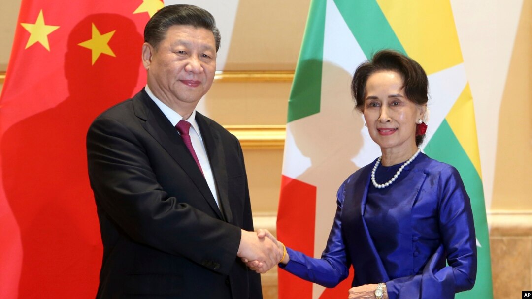 တရုတ်သမ္မတနဲ့ ဒေါ်အောင်ဆန်းစုကြည် ( နေပြည်တော်၊ ဇန်နဝါရီ ၁၇-၂၀၂၀)