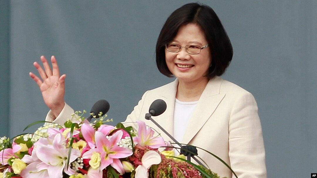 蔡英文總統2016年就職典禮發表就職演說（資料圖片）