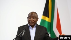 Raia wa Afrika Kusini Cyril Ramaphosa.