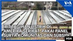Irit Tagihan Listrik di Amerika Serikat, Pakai Panel Surya Komunitas dan Subsidi 