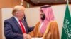 Rais Trump akiwa na Prince Salman