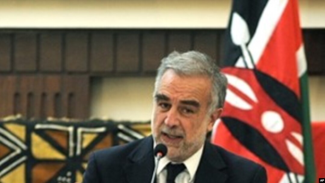 Mwendesha mashitaka mkuu wa mahakama ya kimataifa ya uhalifu ICC Luis Moreno- Ocampo.