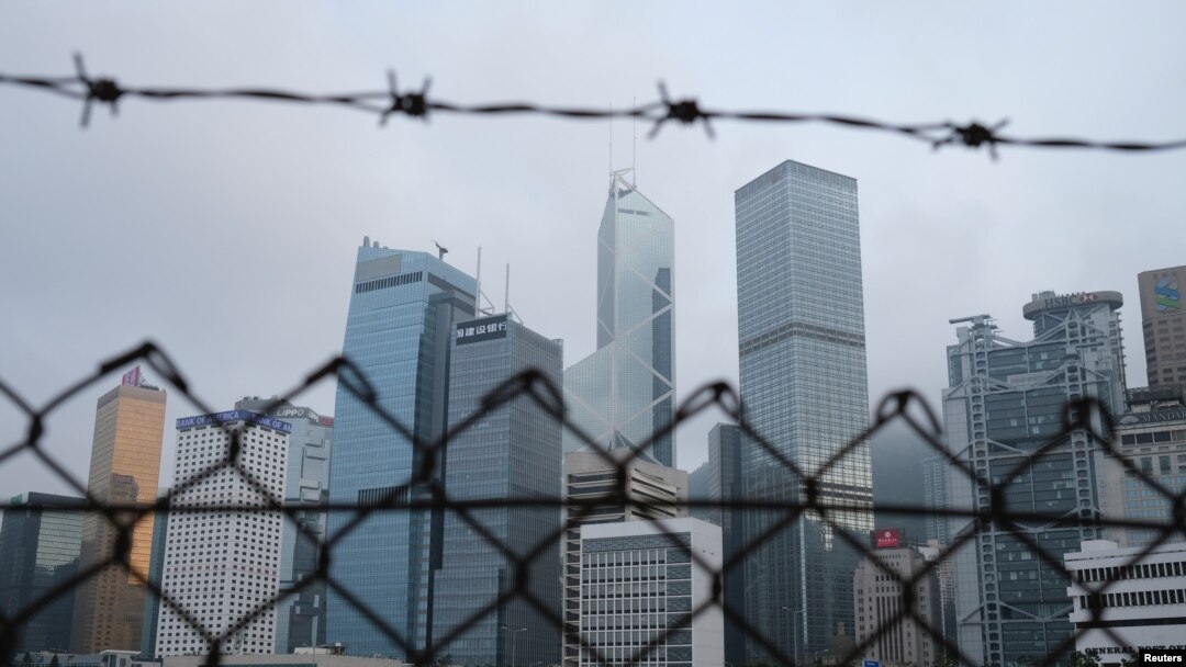 香港金融區。（2020年5月28日）