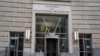 The USAID building sits closed to employees after a memo was issued advising agency personnel to work remotely, in Washington, Feb. 3, 2025. 