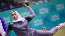 تمرین تیم ملی هندبال بانوان برای حضور در رقابت‌های جهانی اسپانیا