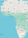 Map of Africa