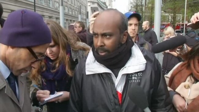 Witness: Vehicle on Bridge Near Parliament 'Zig-Zagged'