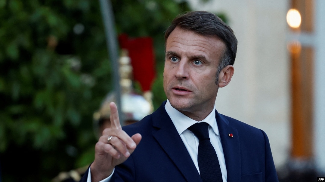 Presidente francês Emmanuel Macron