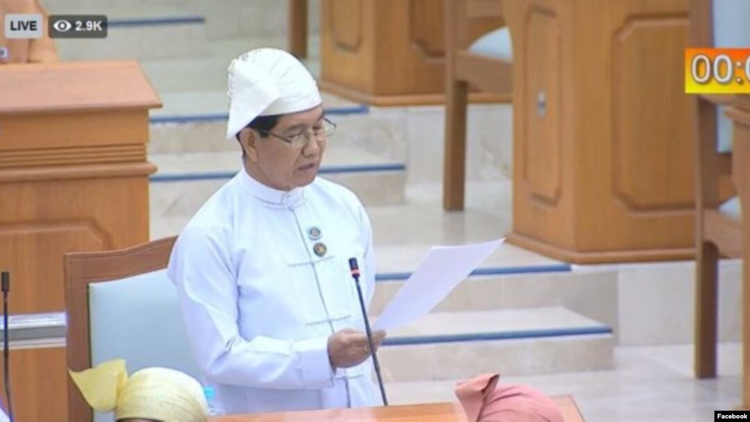 ပြည်ခိုင်ဖြိုးပါတီ ခေါင်းဆောင်တစ်ယောက်ဖြစ်တဲ့ လွှတ်တော်အမတ် ဦးသောင်းအေး
