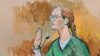 U.S. - Accused Russian agent Maria Butina pleads guilty to a single conspiracy charge in a deal with prosecutors and admitted to working with a top Russian official to infiltrate a powerful gun rights group and influence U.S. policy toward Moscow, in this Reuters courtroom sketch