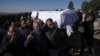 Members of the Bedouin community carry the body of Yosef Al Zaydani, who was in Hamas captivity in the Gaza Strip, a day after the Israeli army said his body was recovered in a tunnel in Gaza, during his funeral in Rahat, Israel, Jan. 9, 2025.