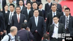 苹果日报图片
张德江去年5月访港

