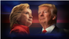 Donald Trump and Hillary Clinton,