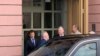 El enviado especial de Estados Unidos para Corea del Norte, Stephen Biegun, abandona una reunión en el Ministerio de Relaciones Exteriores de Suecia en Estocolmo, Suecia, el 4 de octubre de 2019. REUTERS / Niklas Pollard.