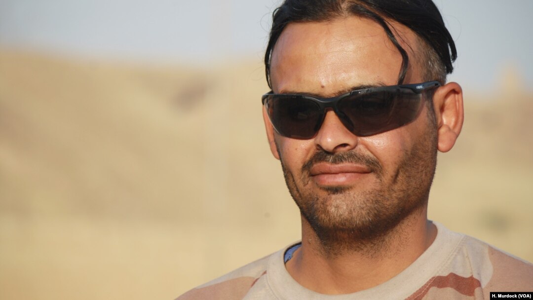 Private Hussien Hamza of the Iraqi Army's 73rd Brigade tells VOA what it was like to be attacked by a homemade chemical weapon as they beat IS out of one of their last few strongholds.